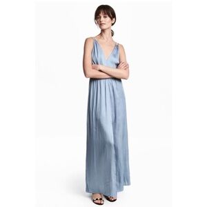 H&M Light Blue Maxi Dress